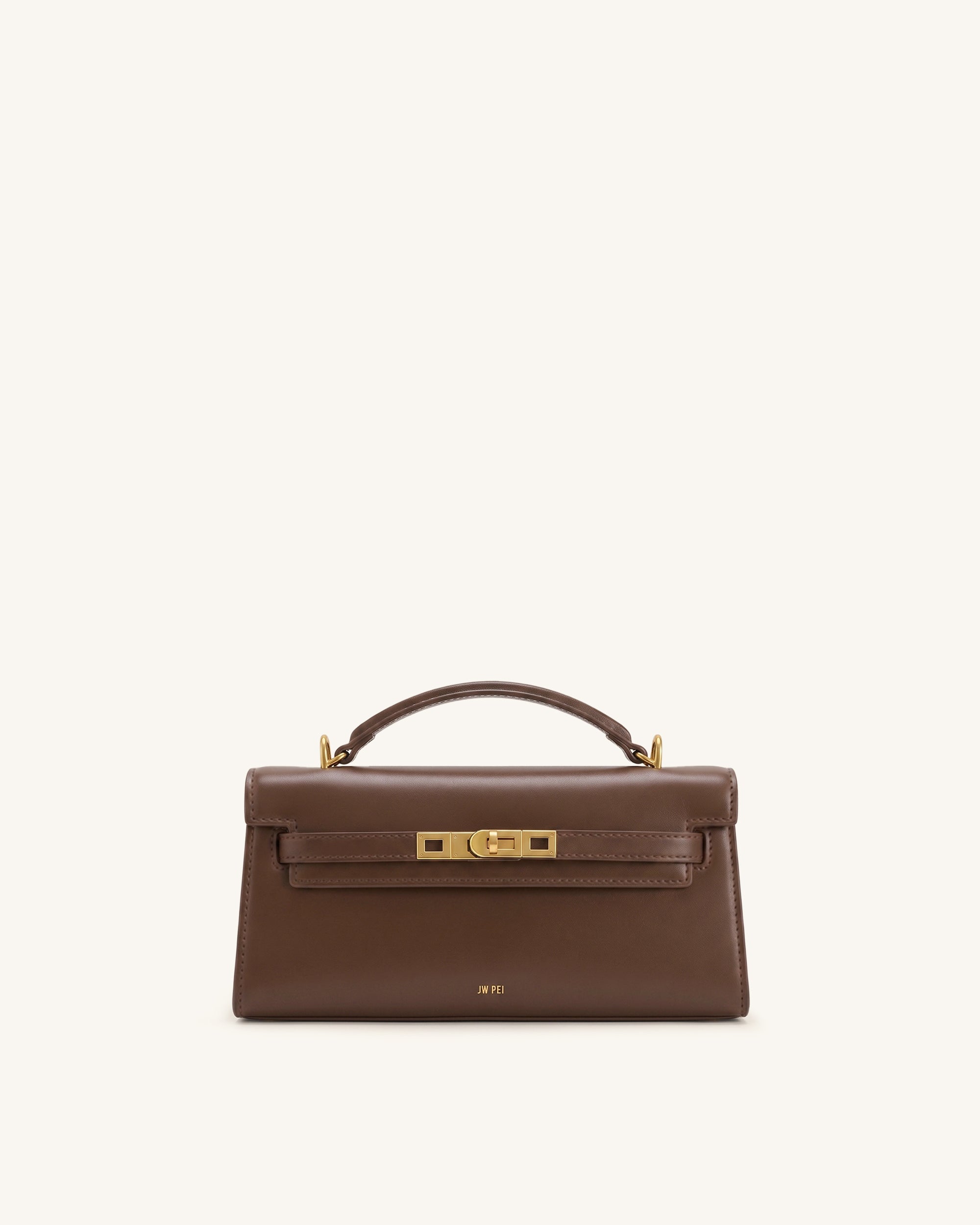 Noor Top Handle Bag - Amber Brown | JW PEI