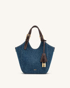 Ines Tote Bag - Blue Denim