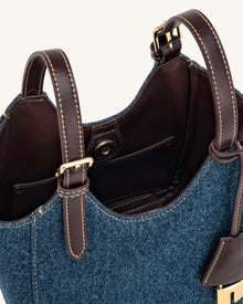 Ines Tote Bag - Blue Denim