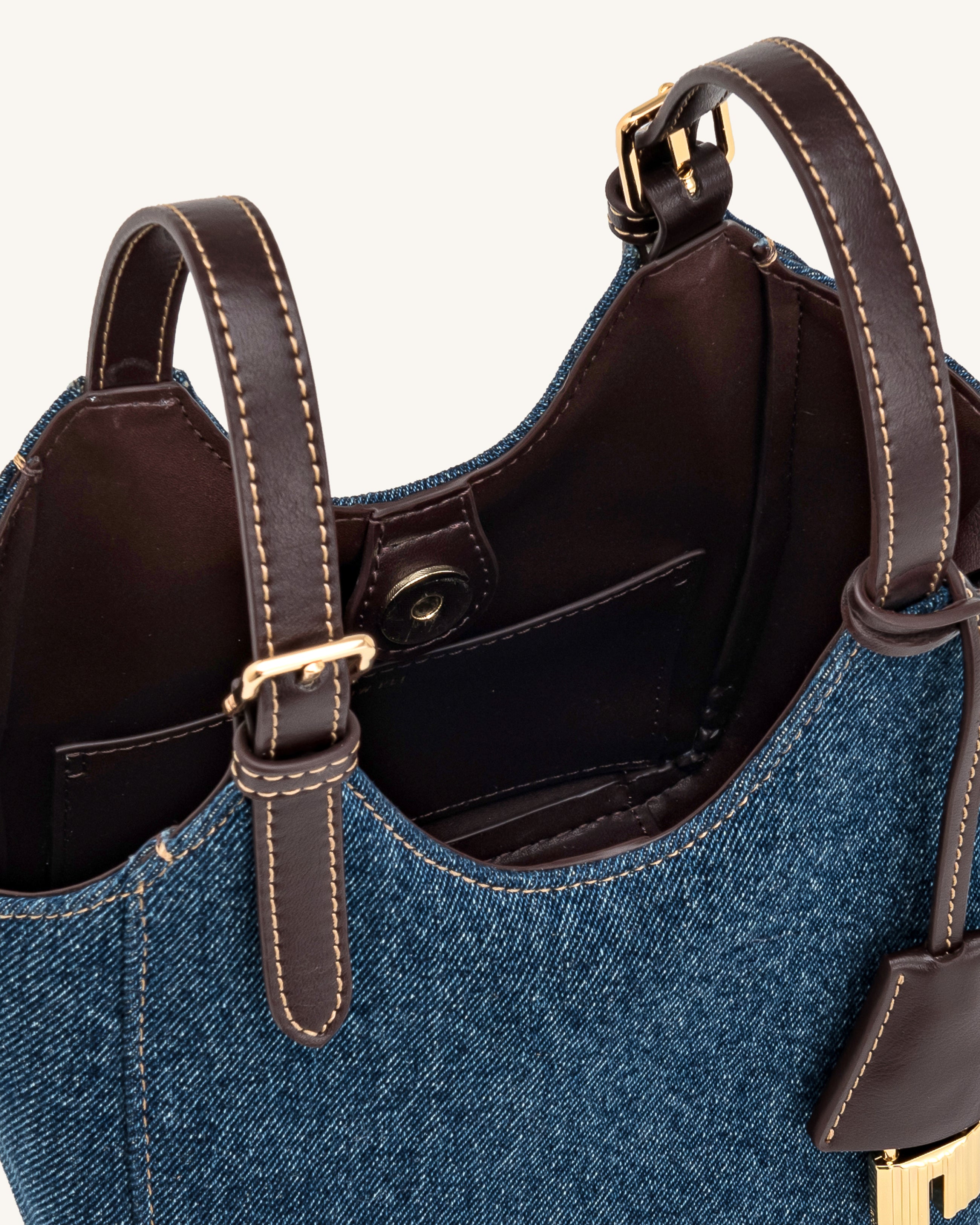 Ines Tote Bag - Blue Denim