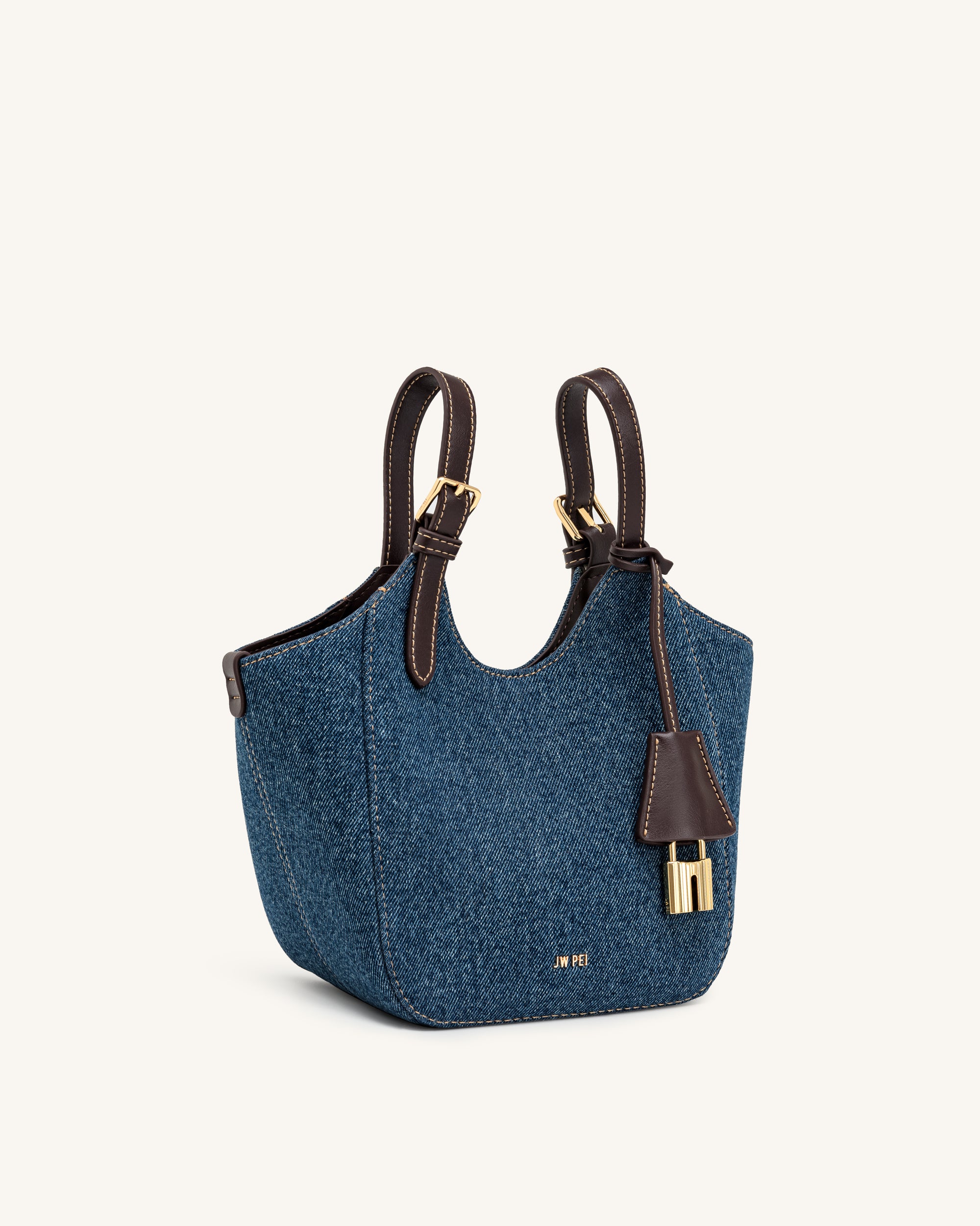 Ines Tote Bag - Blue Denim