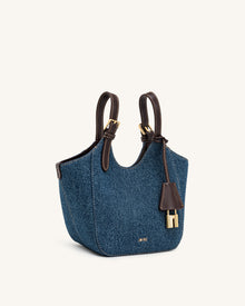 Ines Tote Bag - Blue Denim