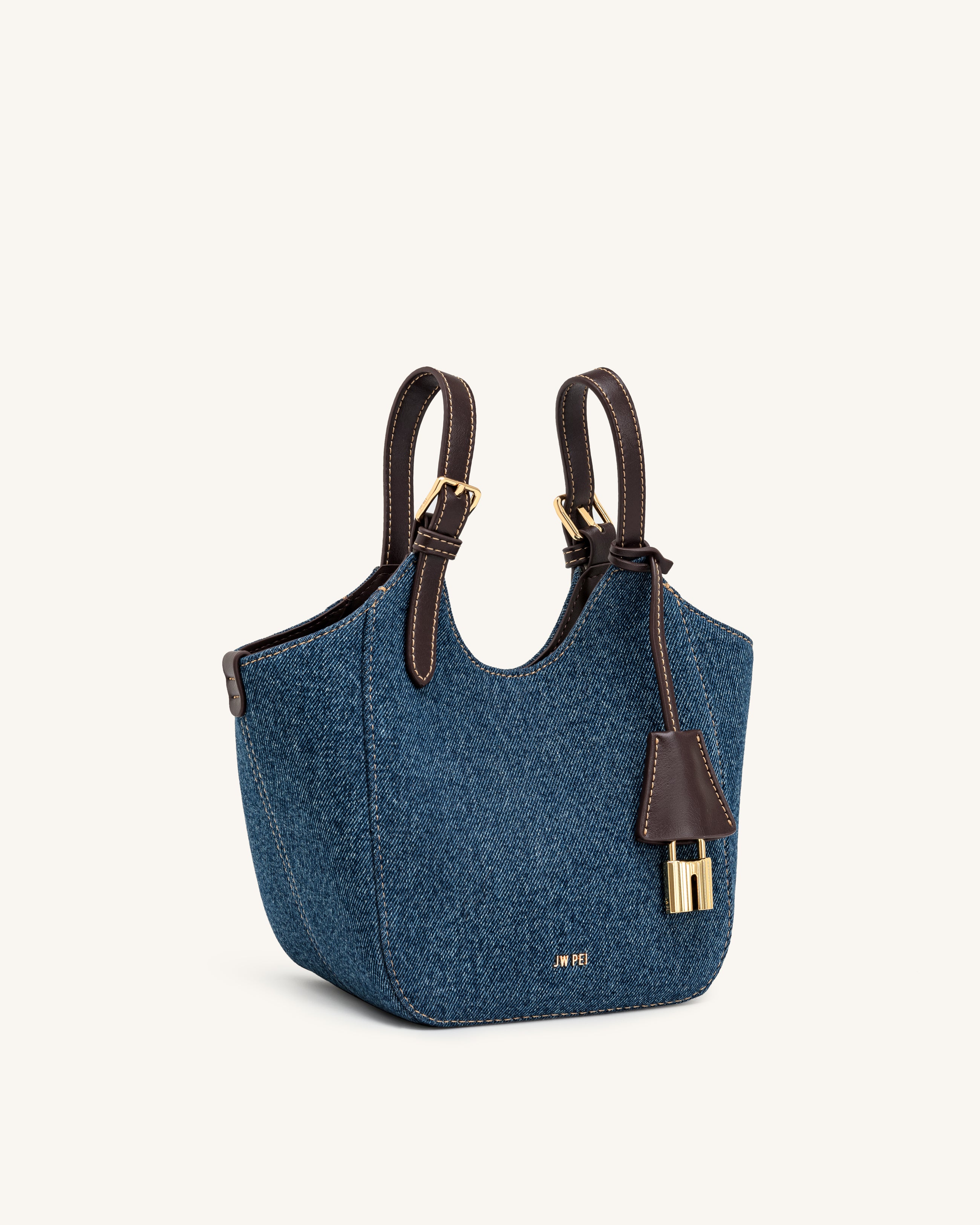 Ines Tote Bag - Blue Denim
