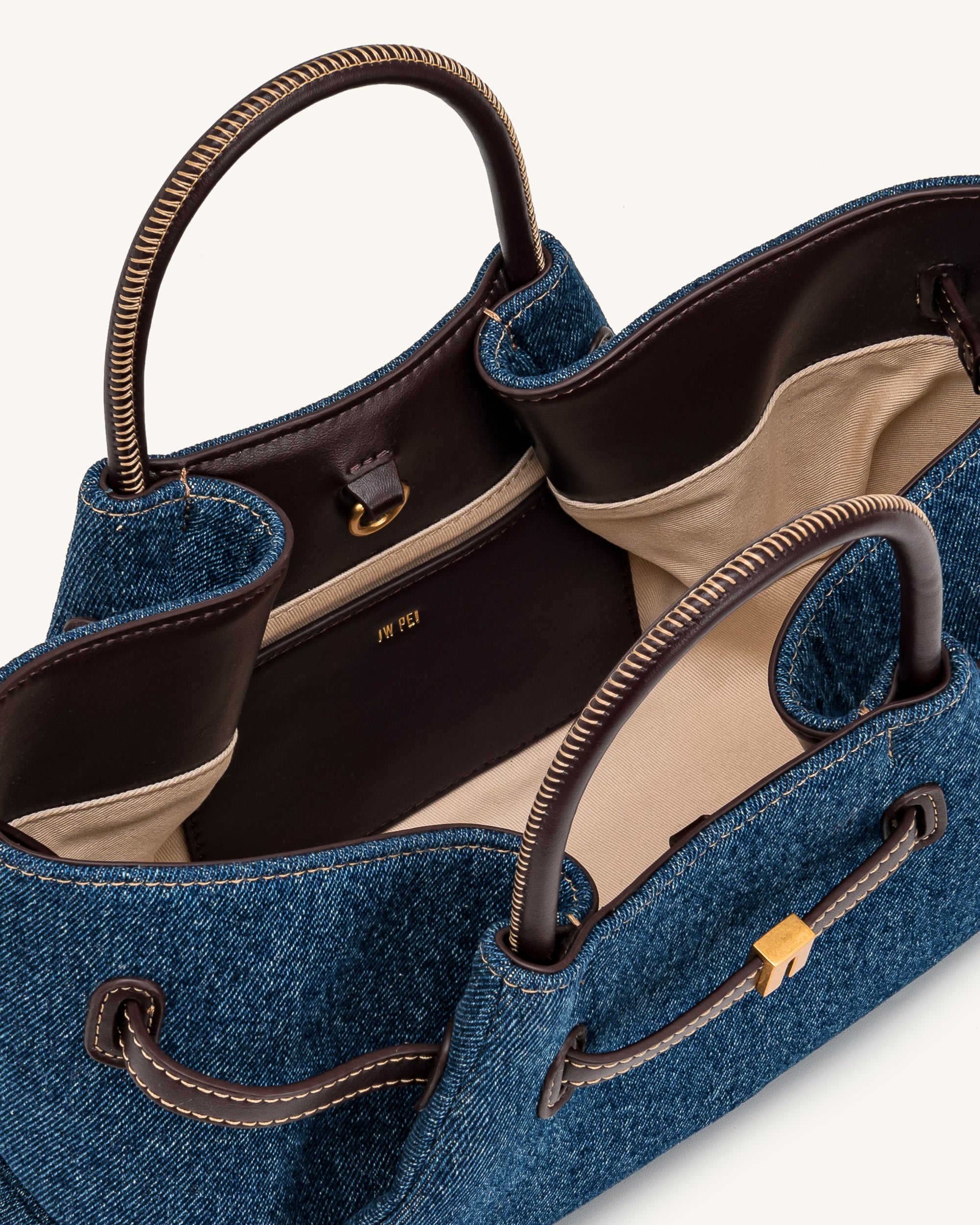 Maeve Tote Bag - Blue Denim