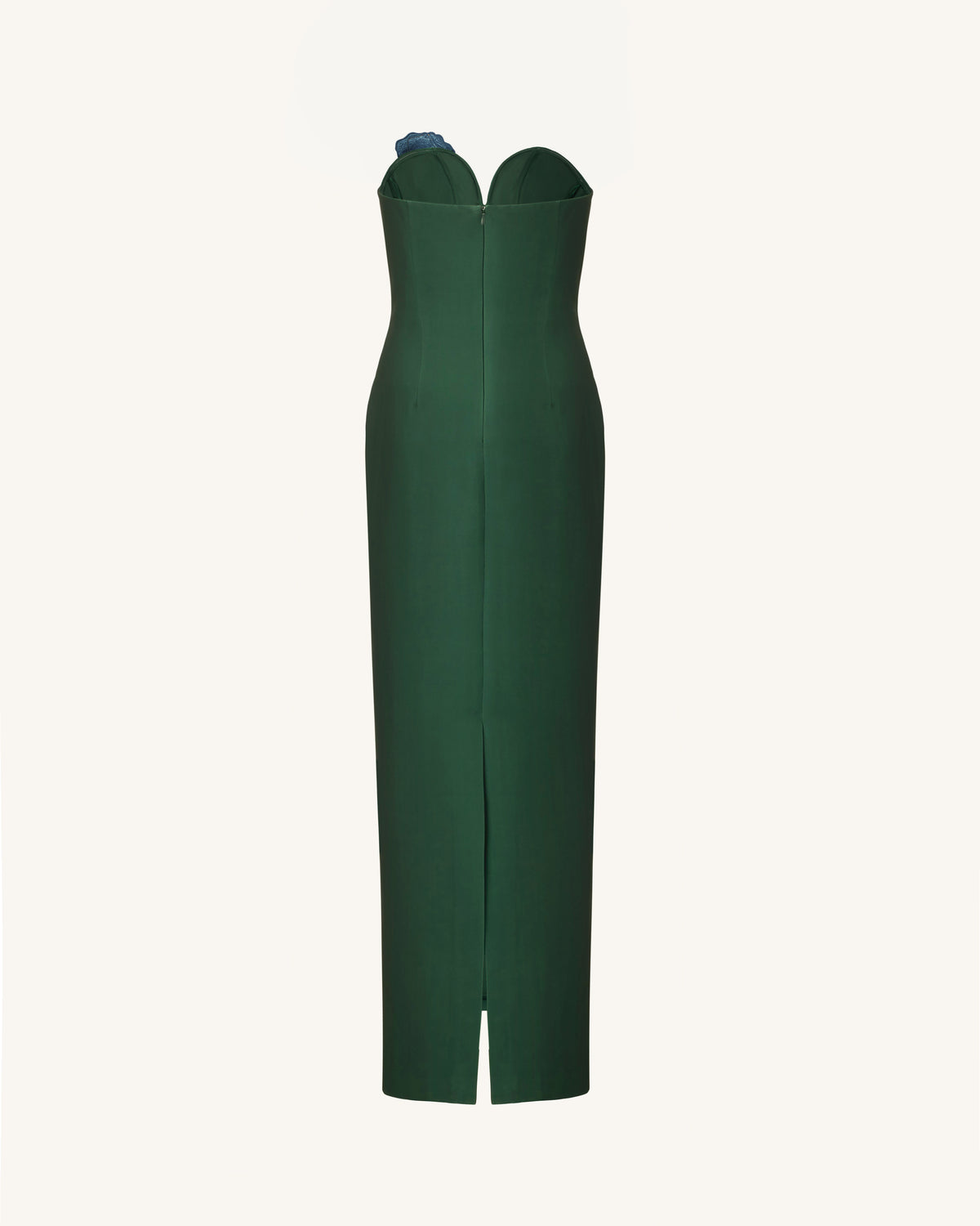 green windsor dress Iris Embroidered Notch Neck Strapless Maxi - Emerald a line cocktail dress Southern Coleslaw - Craving designed to make every Color:MIDNIGHT NAVY