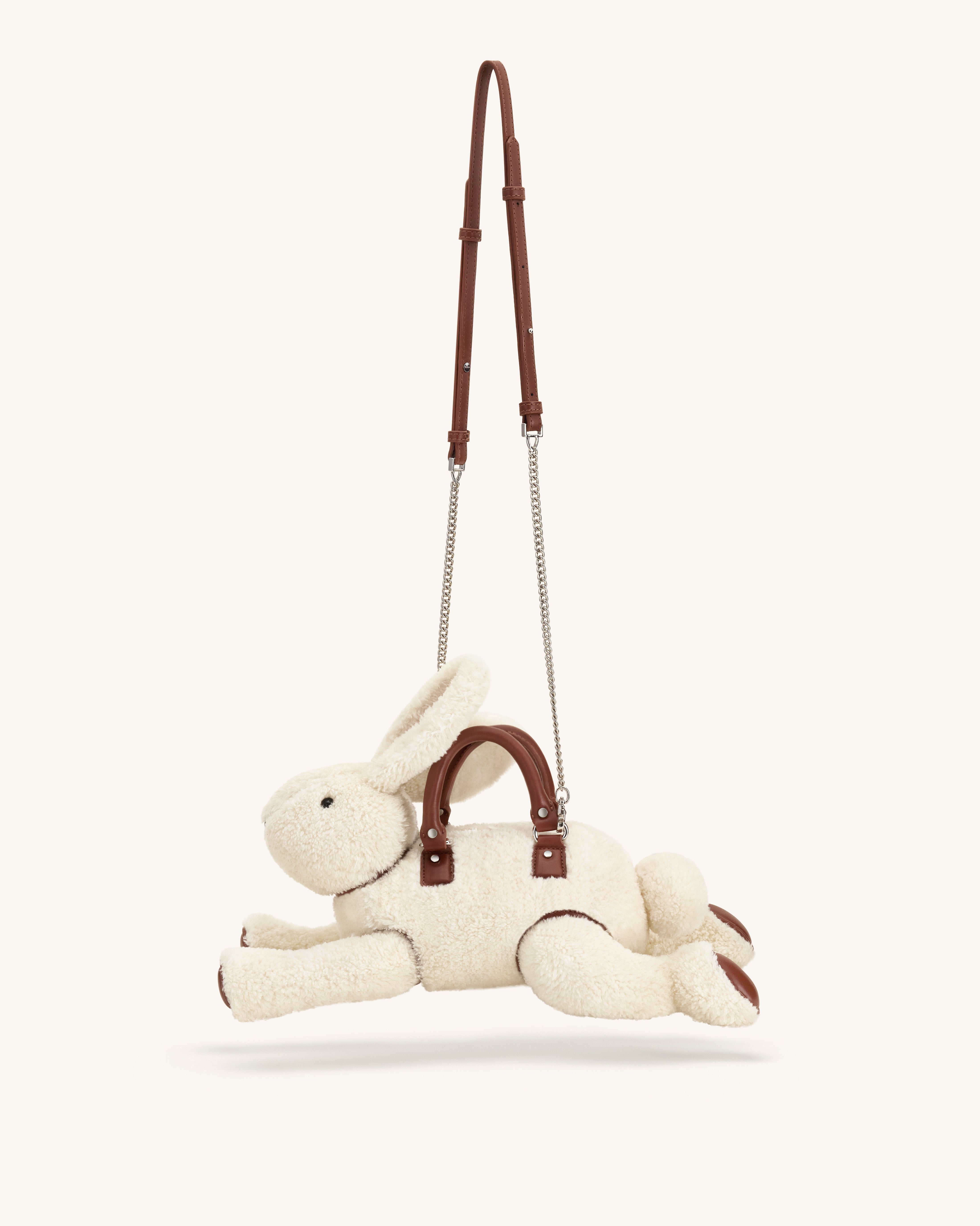 【専用】ユメミルBunny ウィッシュ Bella Bunny Shaped Top Handle Bag - White | JW PEI