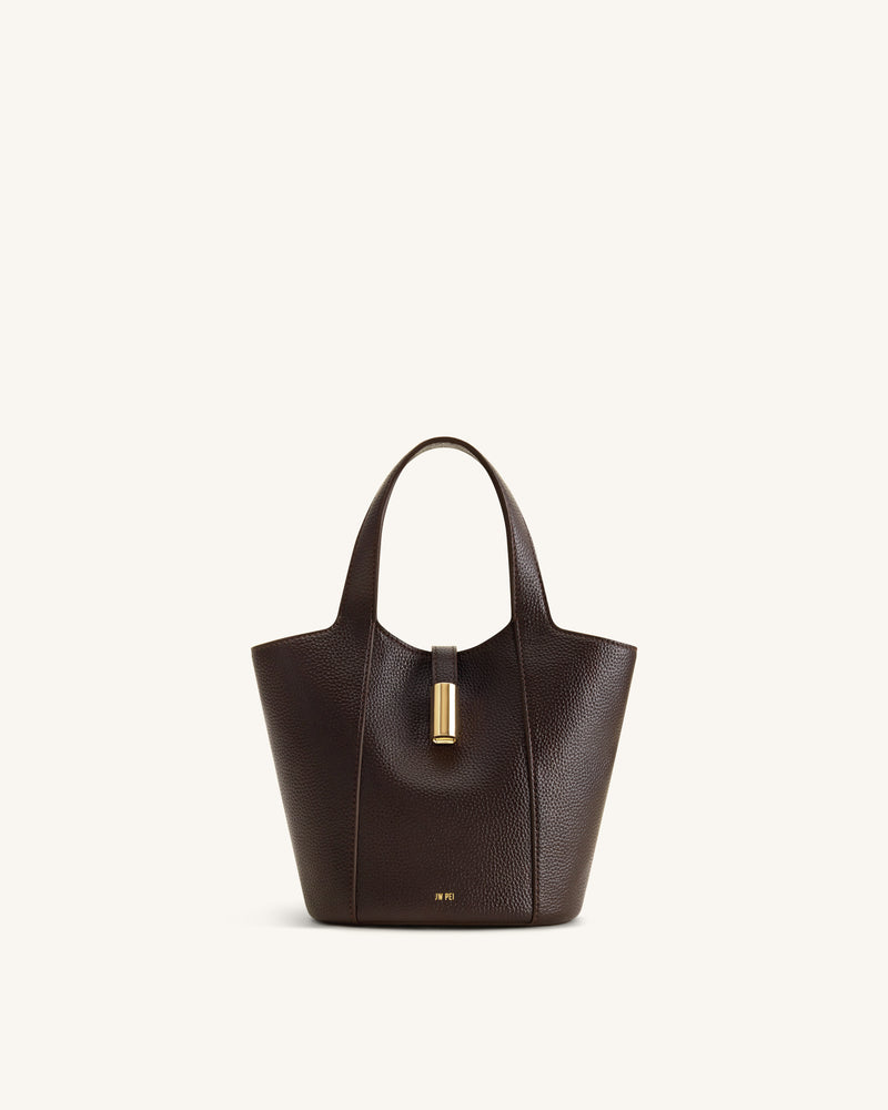 Bella Bucket Bag - Dark Brown
