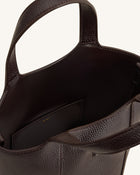 Bella Bucket Bag - Dark Brown