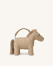 Harper Horse Top Handle Bag - Khaki