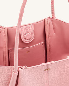 Nala Wide Tote Bag - Pink