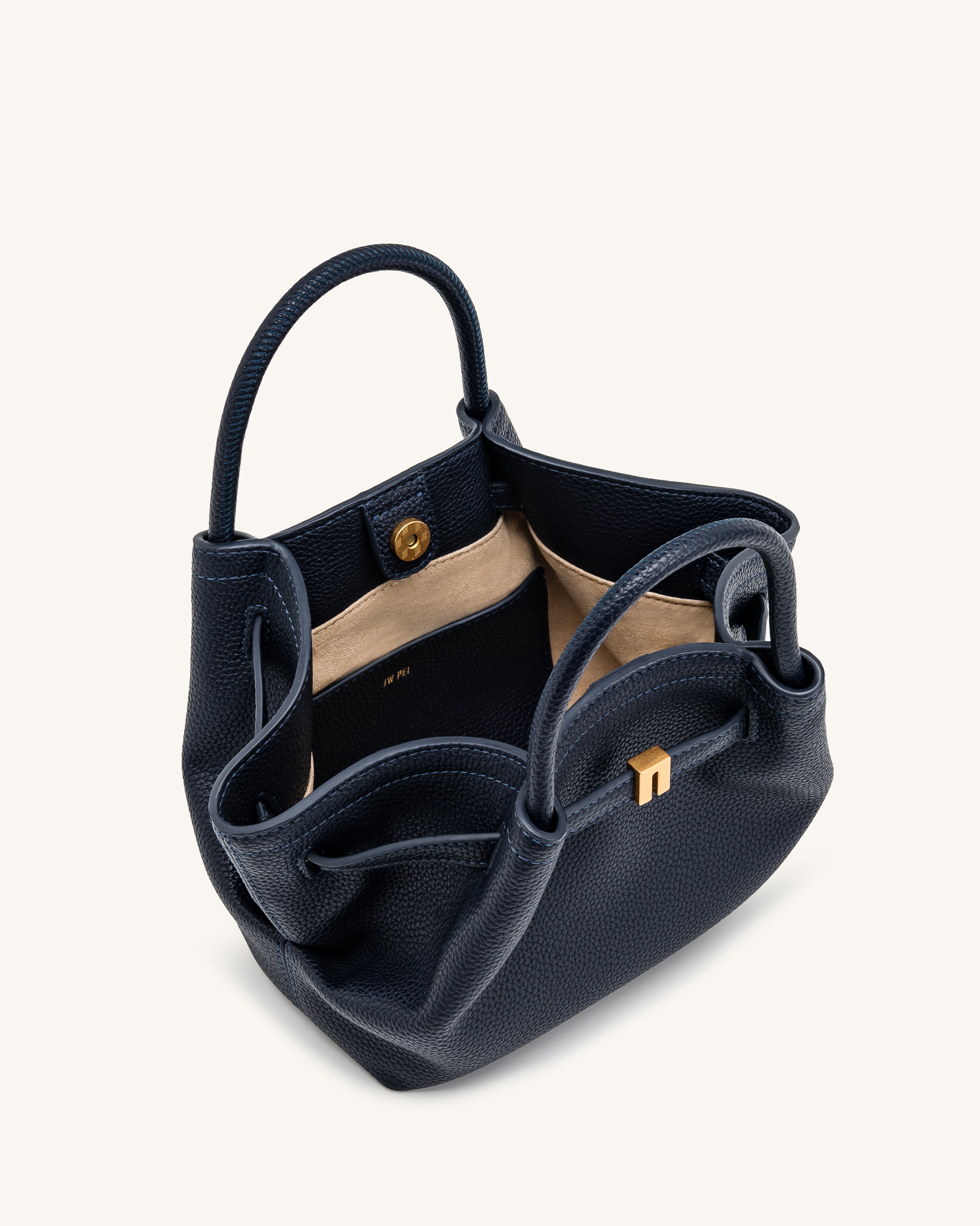 Hana Mini Tote Bag - Navy Blue | JW PEI