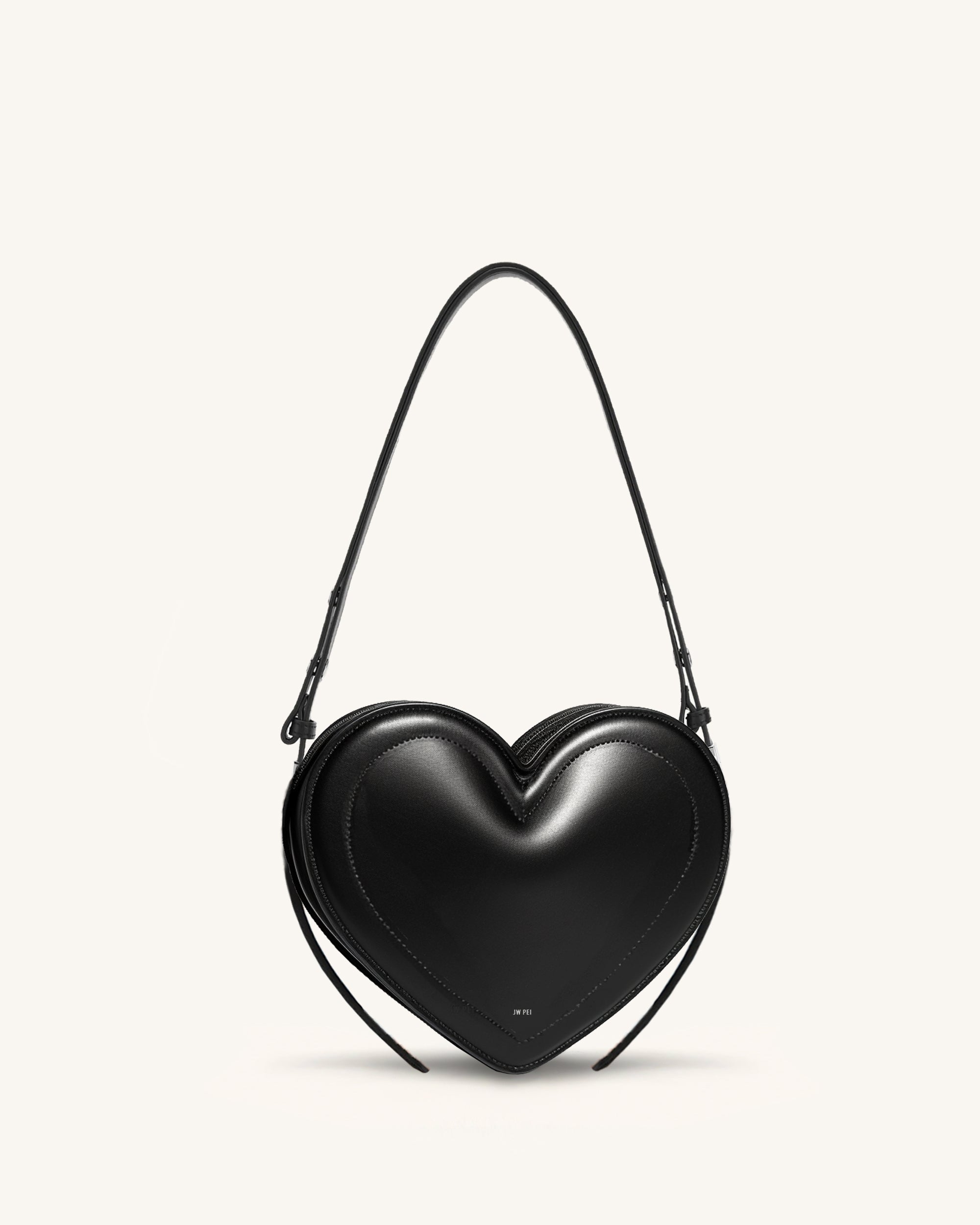 Heart bag black Clearance