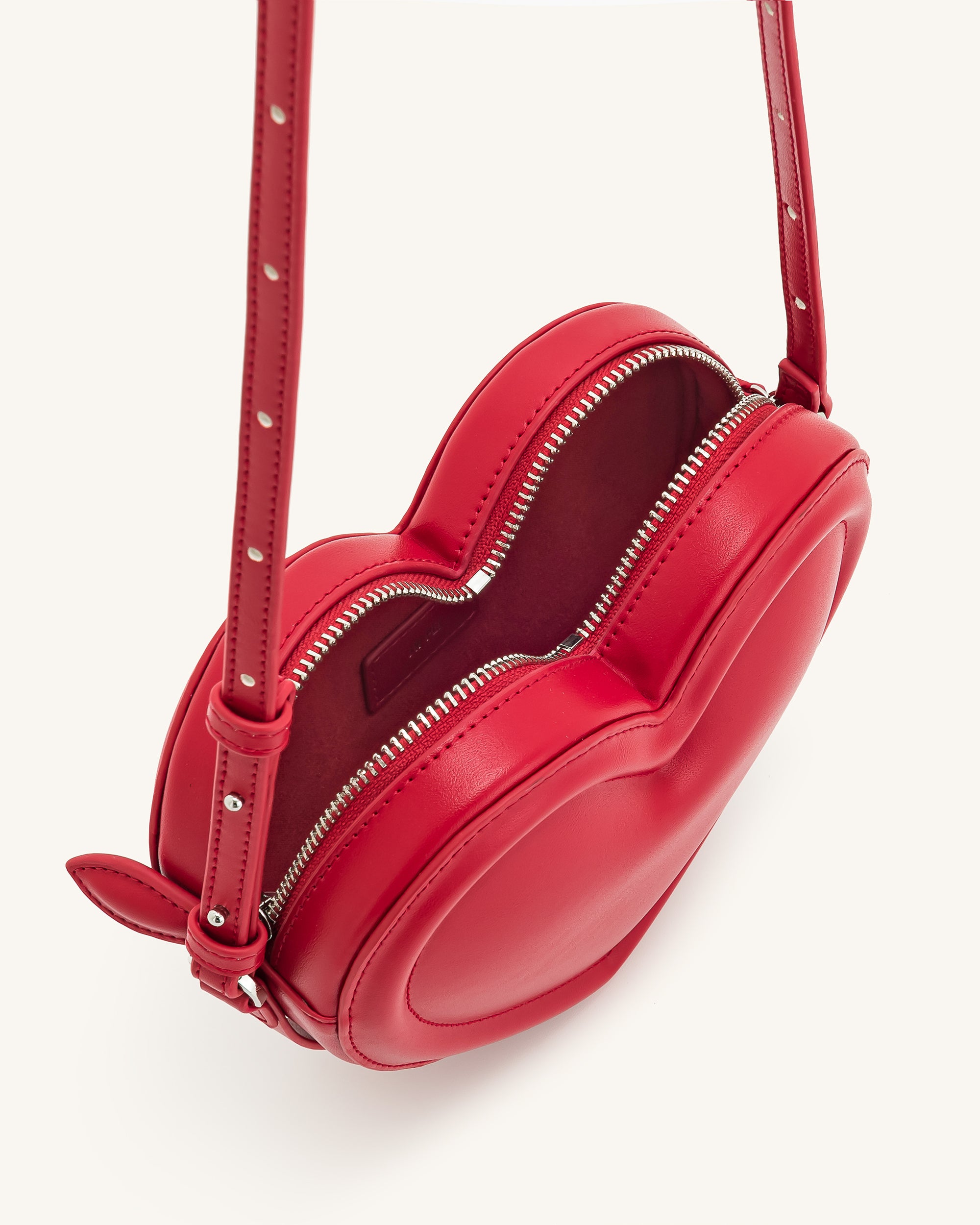 JW PEI Arlene ハートシェイプのバッグ Arlene Heart Shaped Bag - Magenta | JW PEI