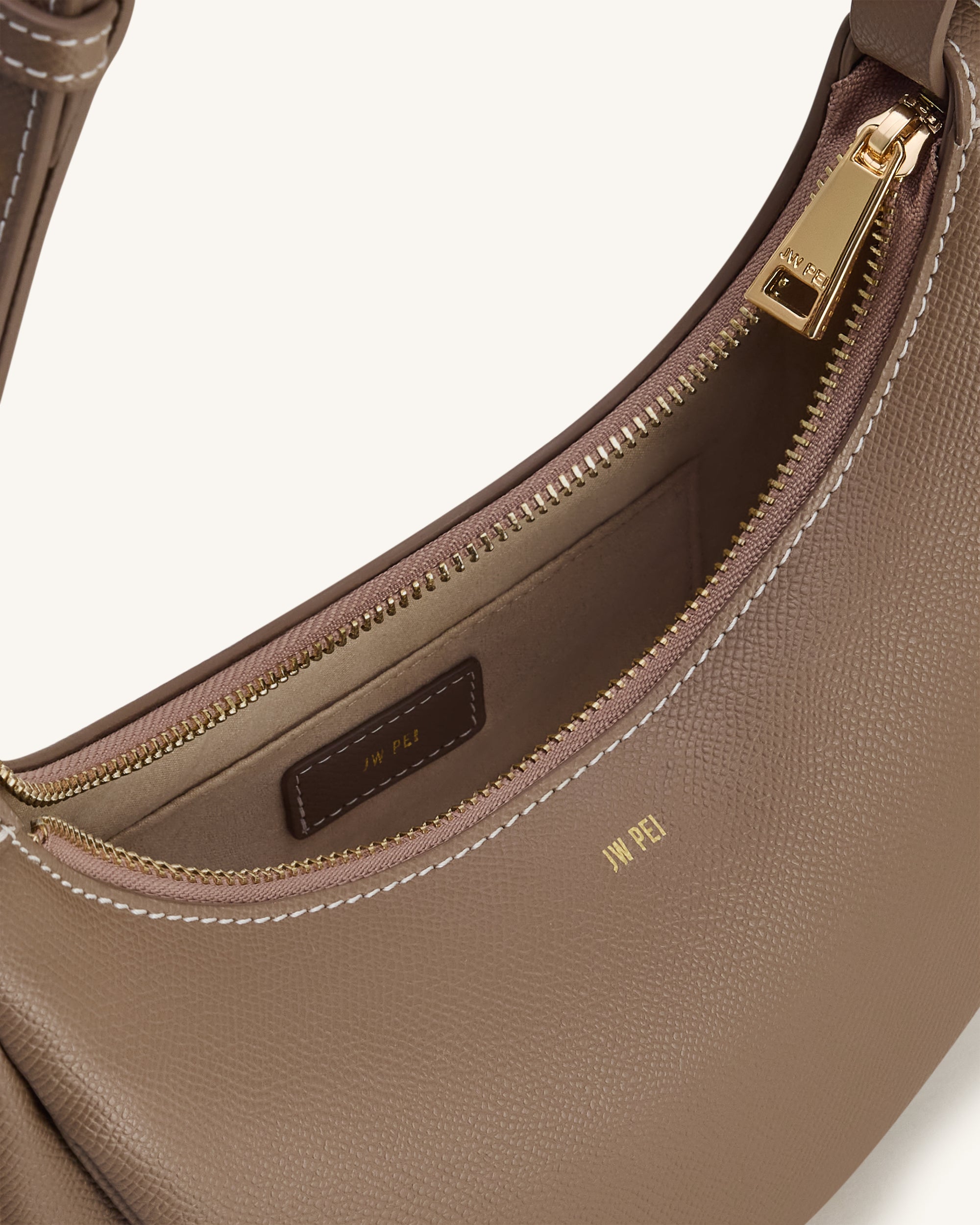 Sharon Crossbody Bag - Taupe | JW PEI