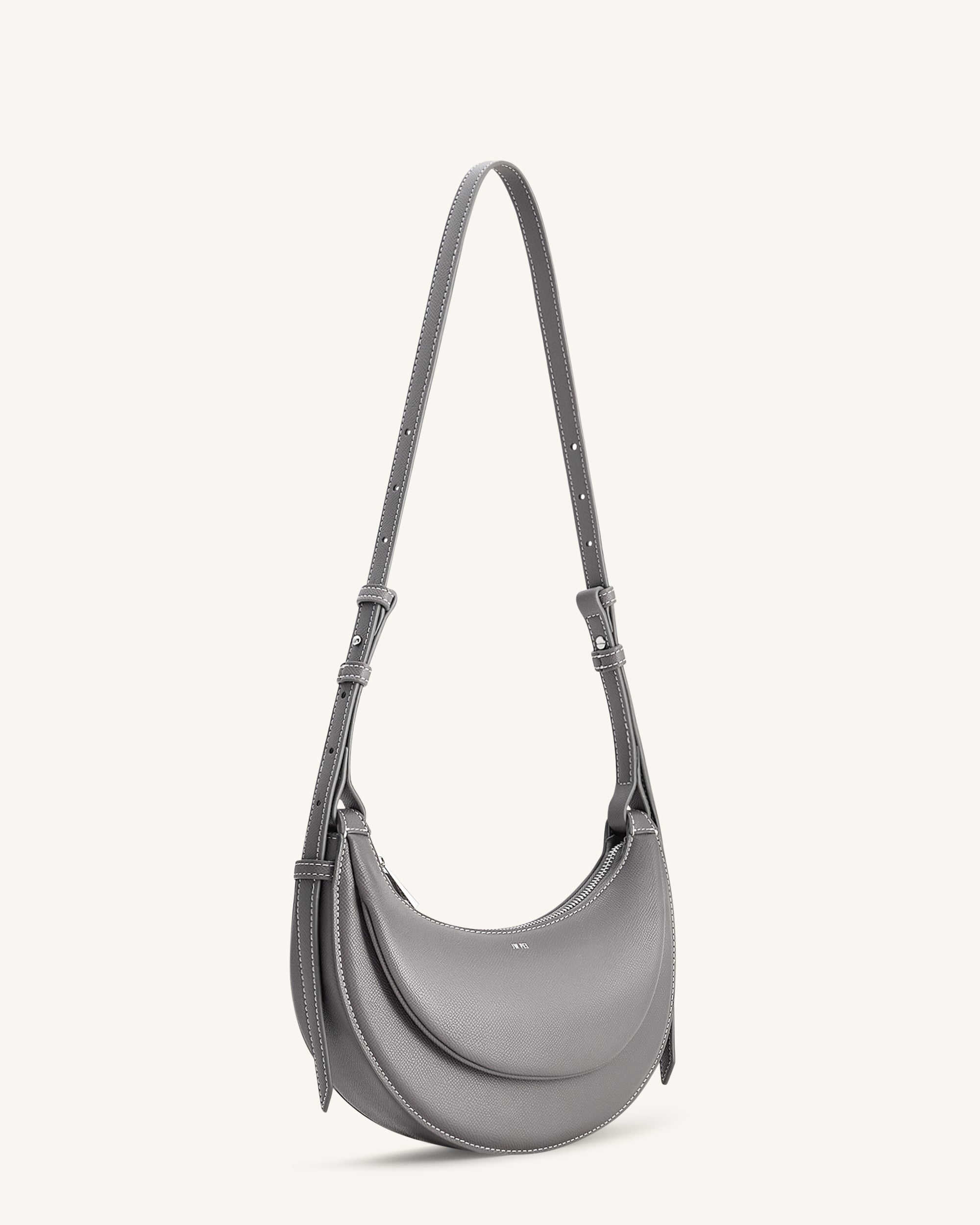 JW PEI Sharon クロスボディバック クラレット Sharon Crossbody Bag - Grey | JW PEI