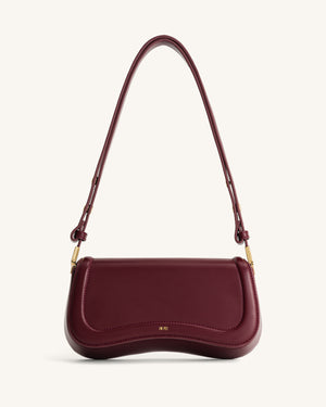 Eloise Shoulder Bag - Burgundy