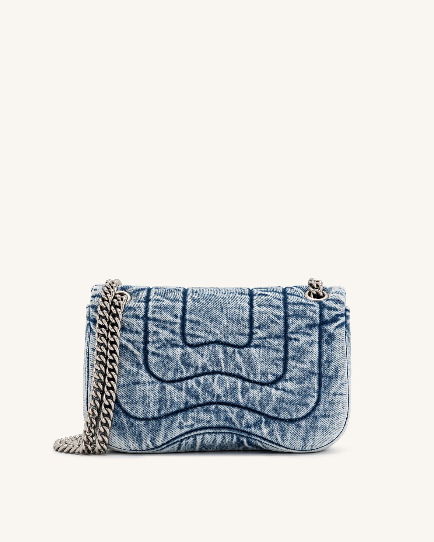 Tina Faux Bamboo Woven Crossbody