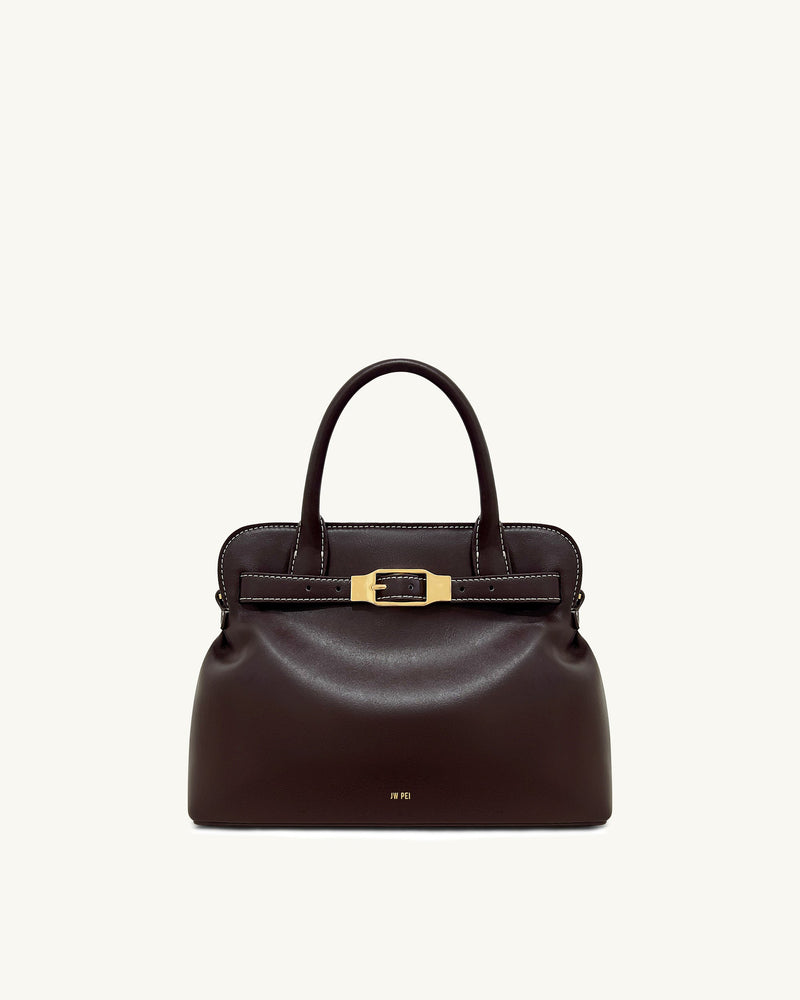 Mia Tote Bag - Dark Brown
