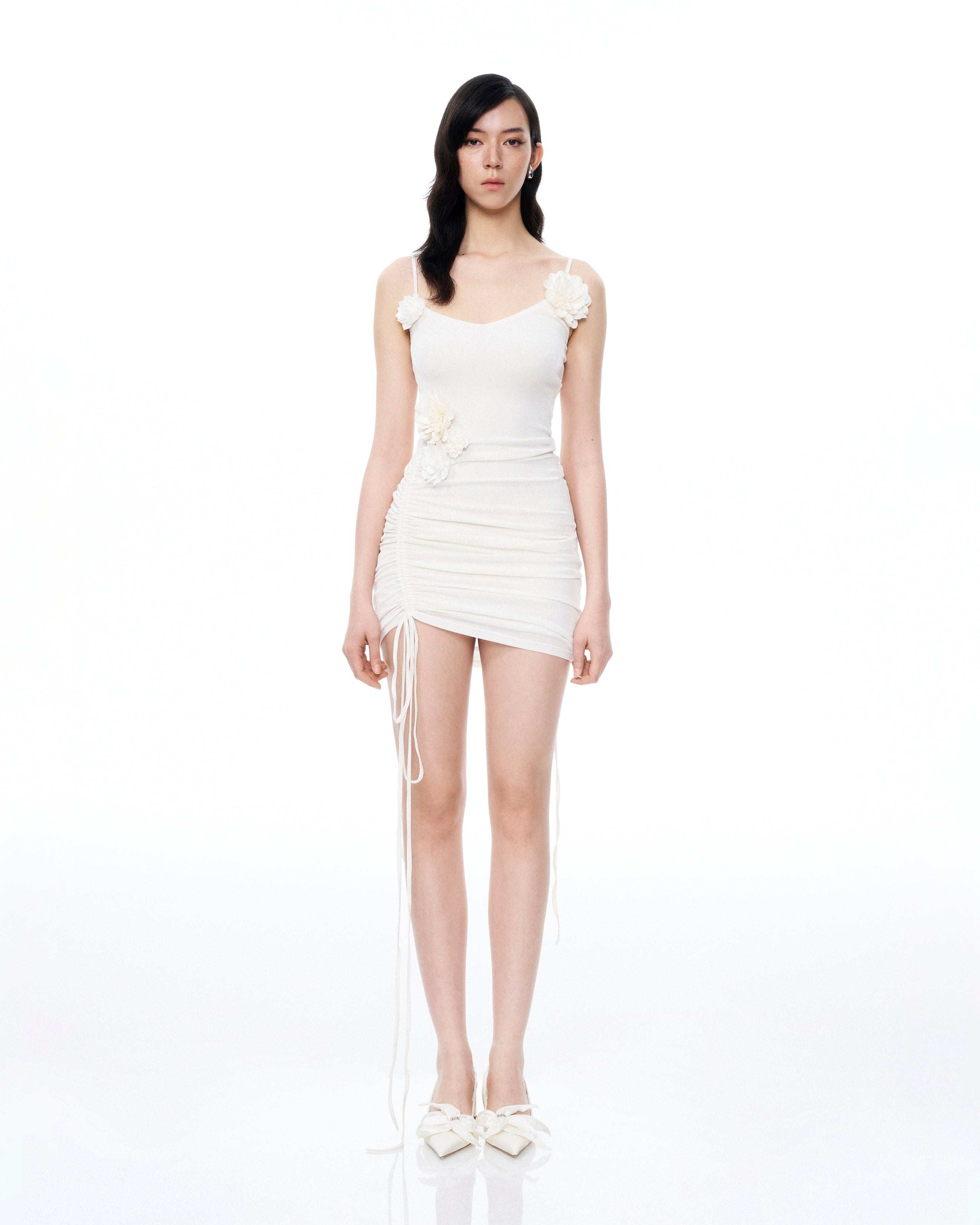 luciana mini dress in white Lovers and Friends Luciana Mini Dress in White