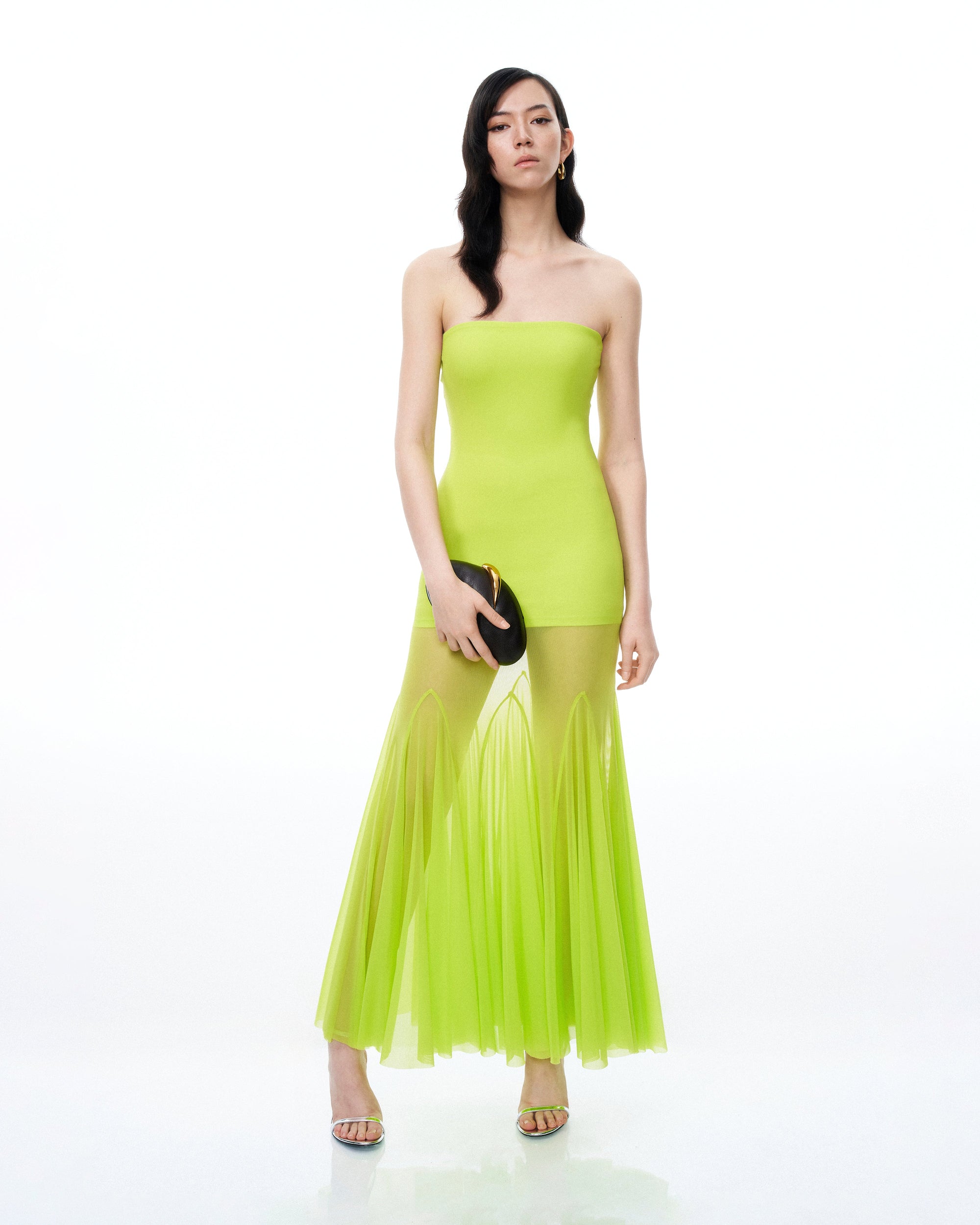 Thalassa Mesh Dress - Lime Green 4 | US Thalassa Mesh Dress - Lime Green 4 | US