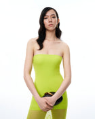 Thalassa Mesh Dress - Lime Green