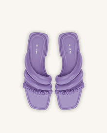 Jada Flat Mule - Lavender Purple