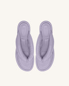 Talia Puffed Sandal - Purple