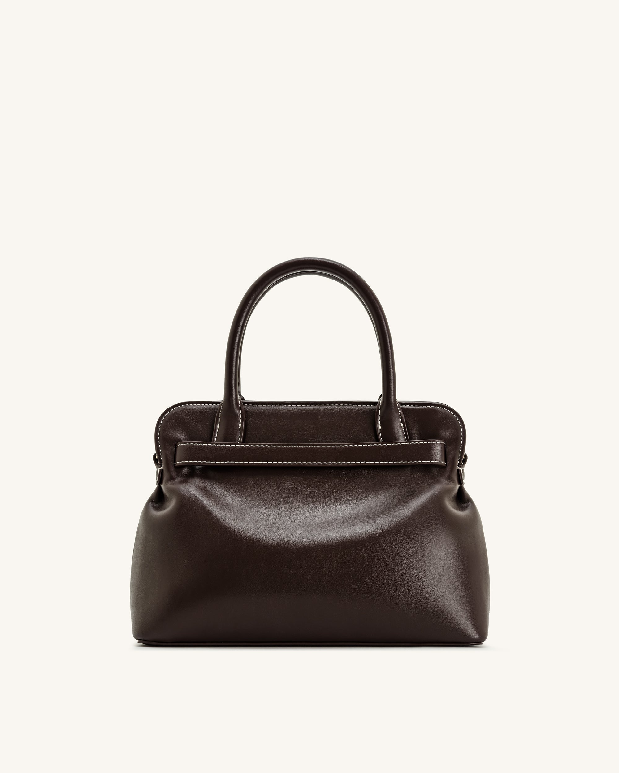 Mia Tote Bag - Dark Brown | JW PEI