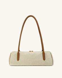 Nova Shoulder Bag - Brown Canvas