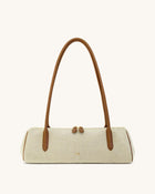 Nova Shoulder Bag - Brown Canvas