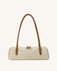 Nova Shoulder Bag - Brown Canvas