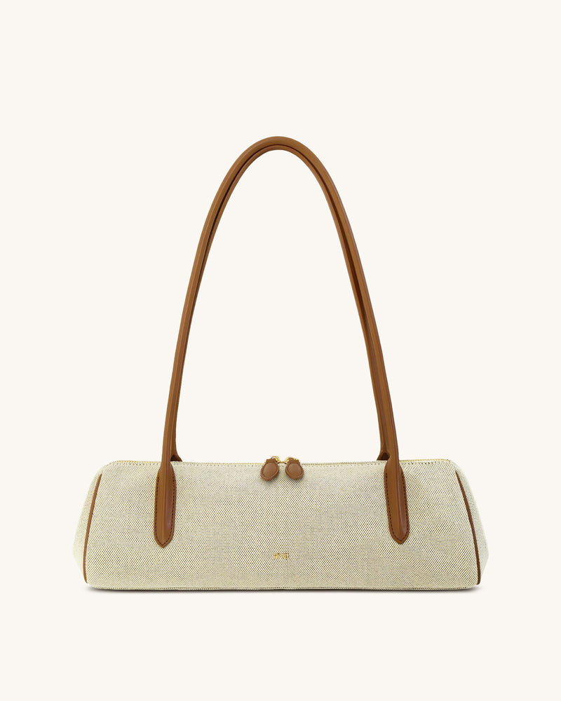 Nova Shoulder Bag - Brown Canvas
