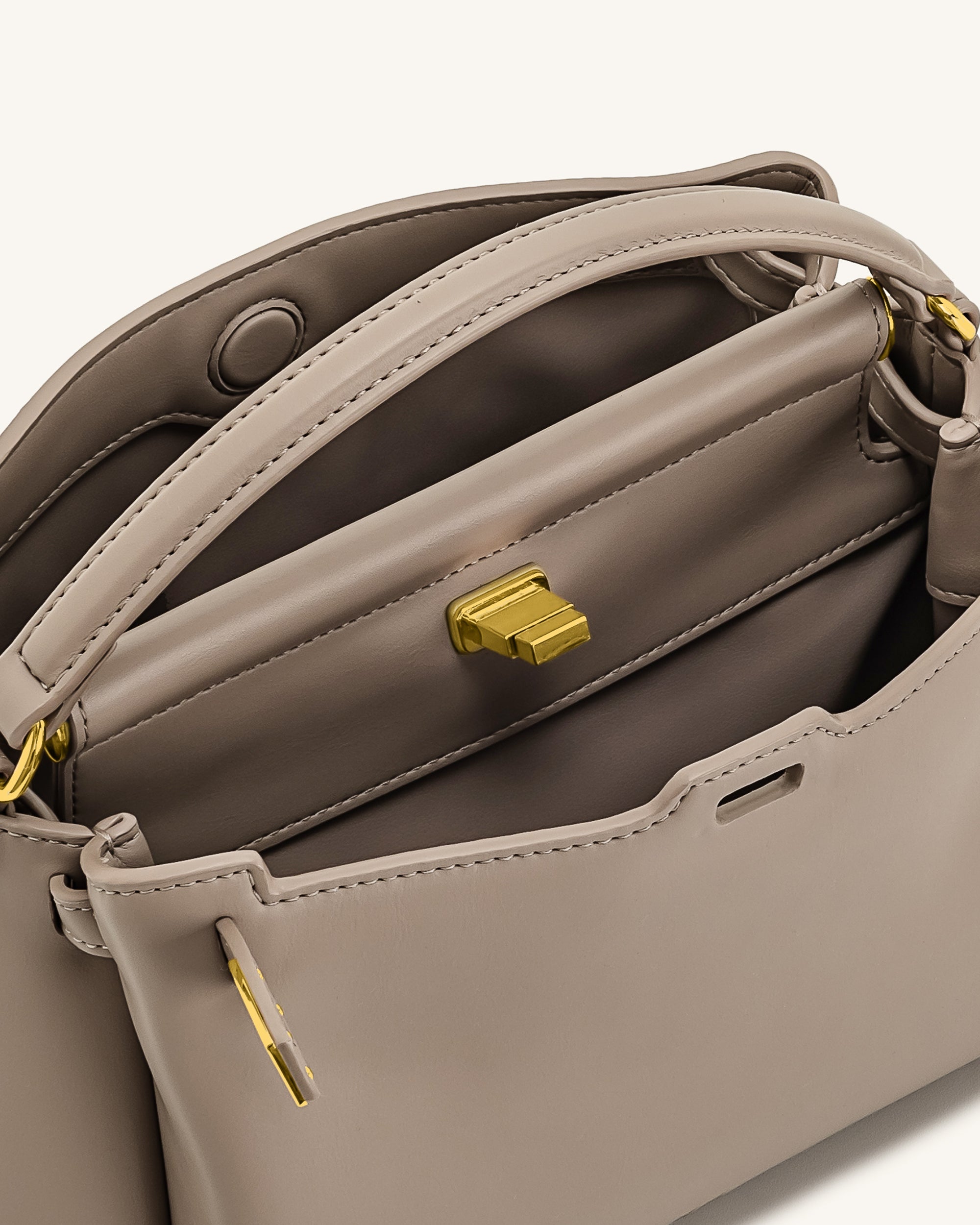 Carmen Top Handle Bag - Apricot | JW PEI