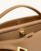 Carmen Top Handle Bag - Brown