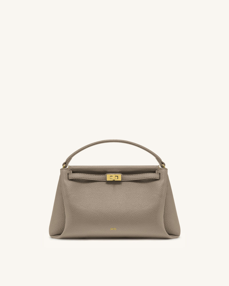 Carmen Top Handle Bag - Taupe