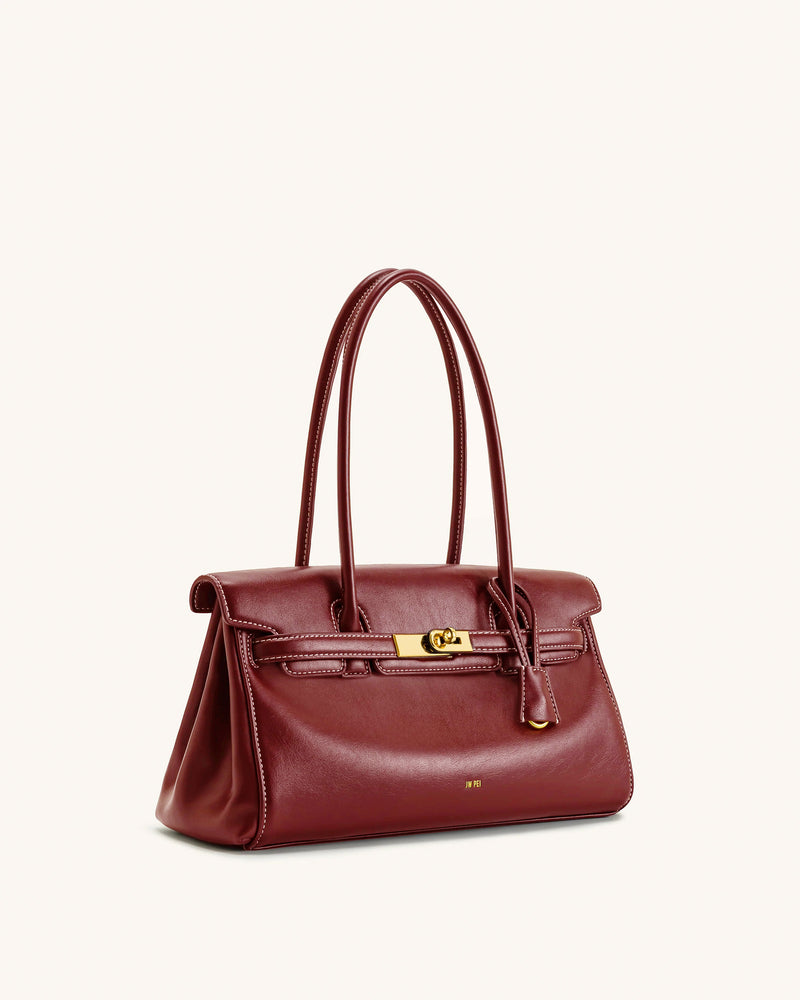 Yara Shoulder Bag - Burgundy