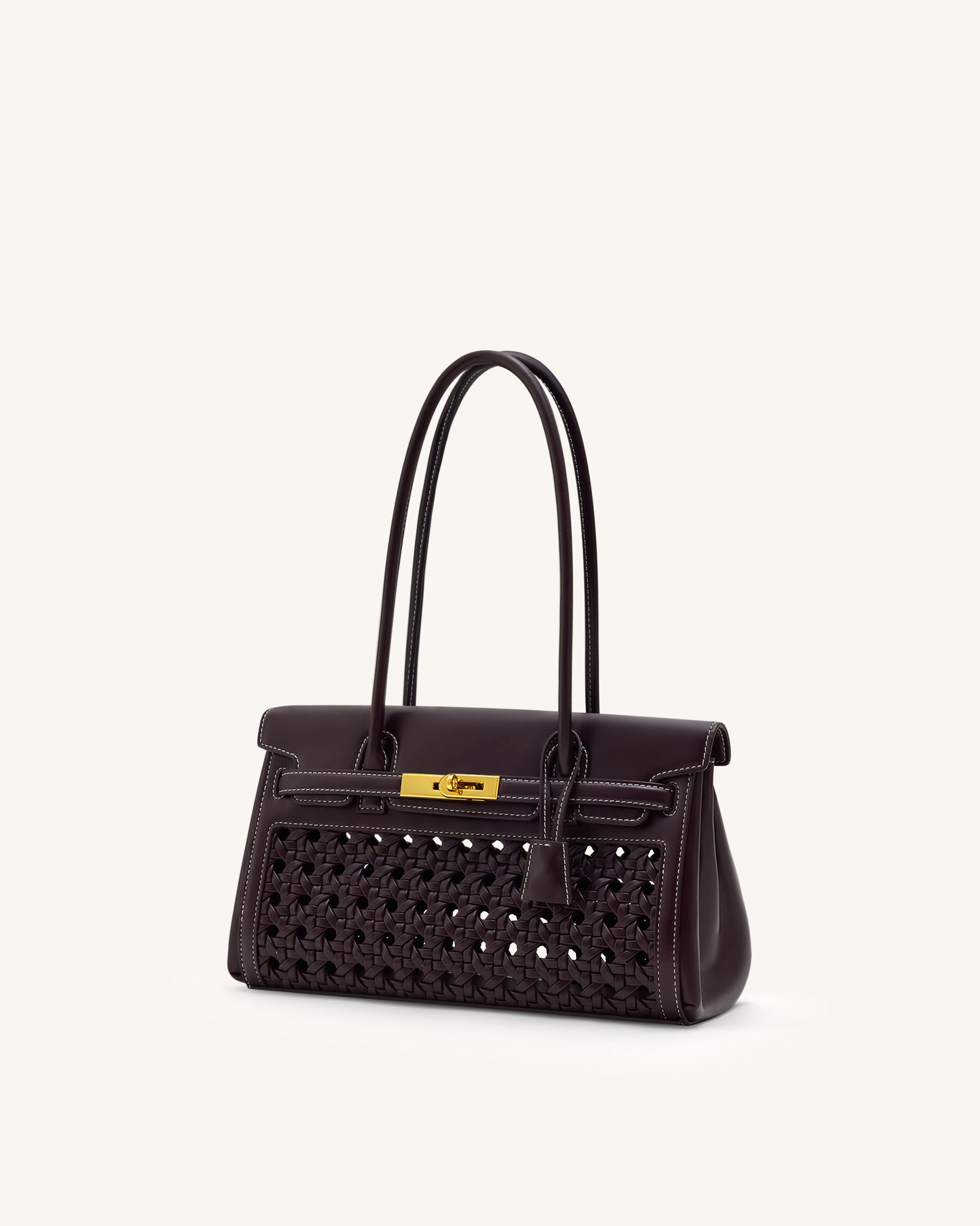 Yara Shoulder Bag - Dark Red | JW PEI
