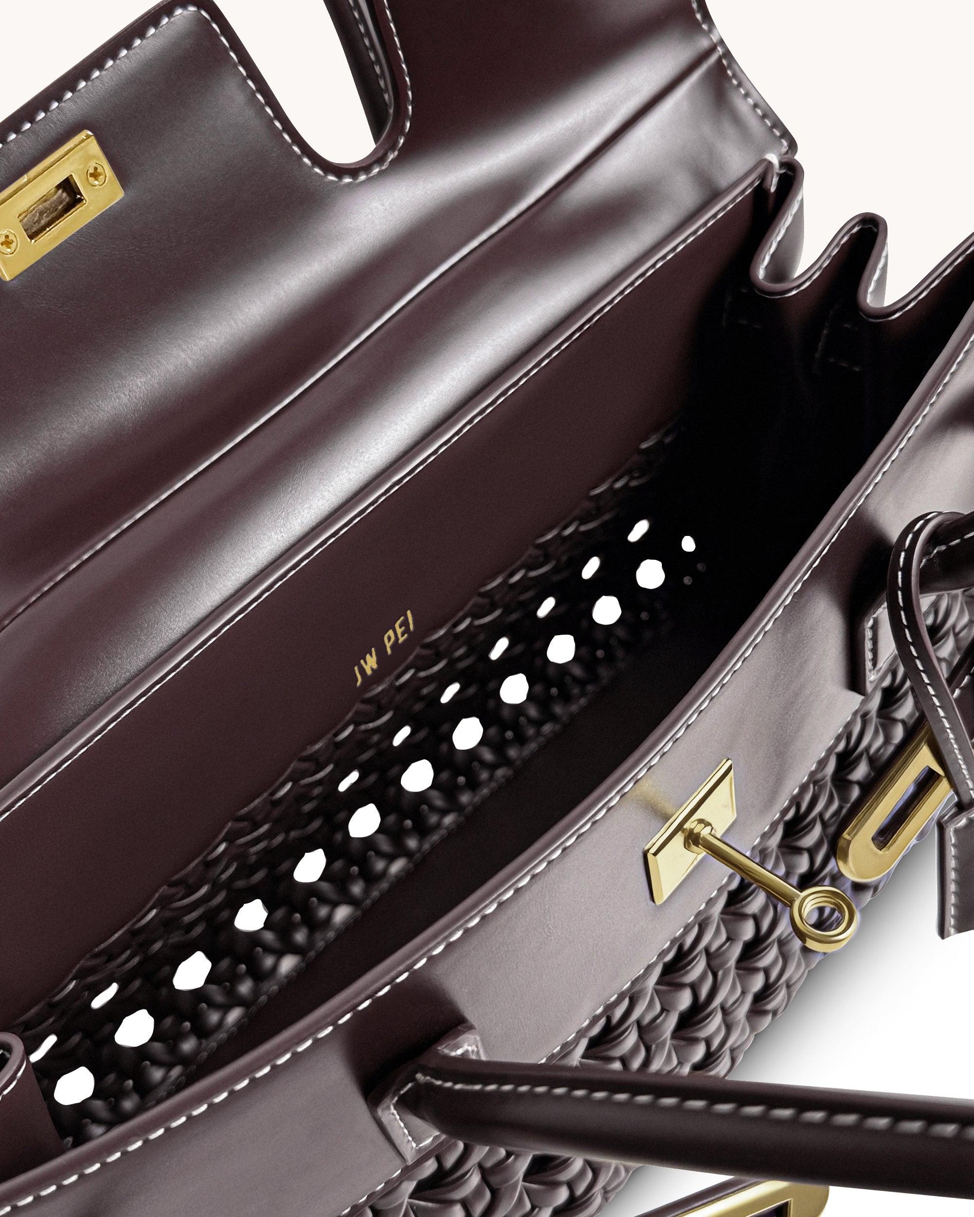 Yara Shoulder Bag - Dark Red