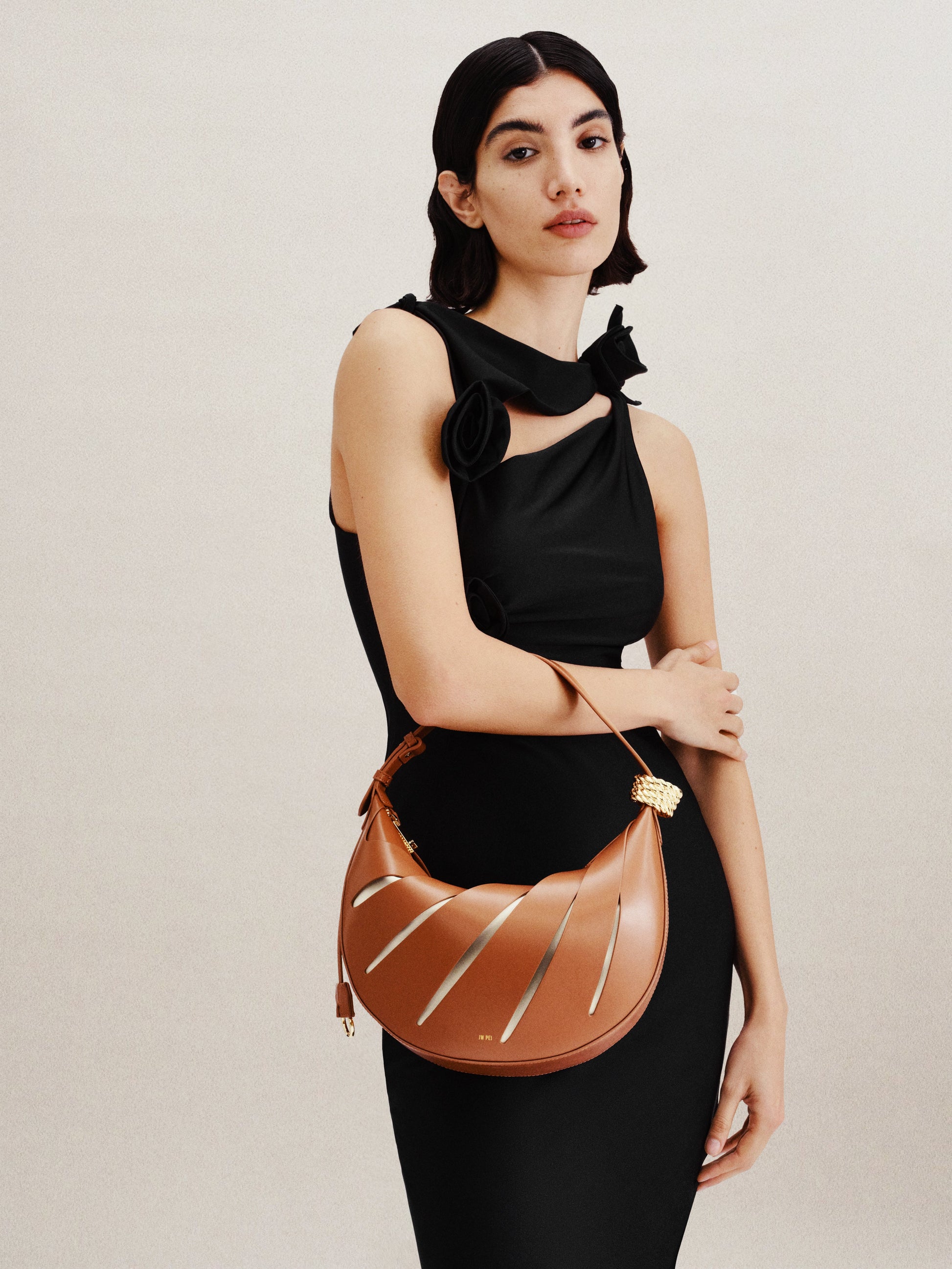 Jana Hollow Out Shoulder Bag