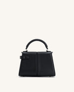 Elise Top Handle Bag - Black