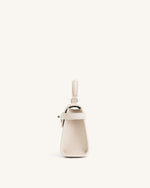 Elise Top Handle Bag - Withe