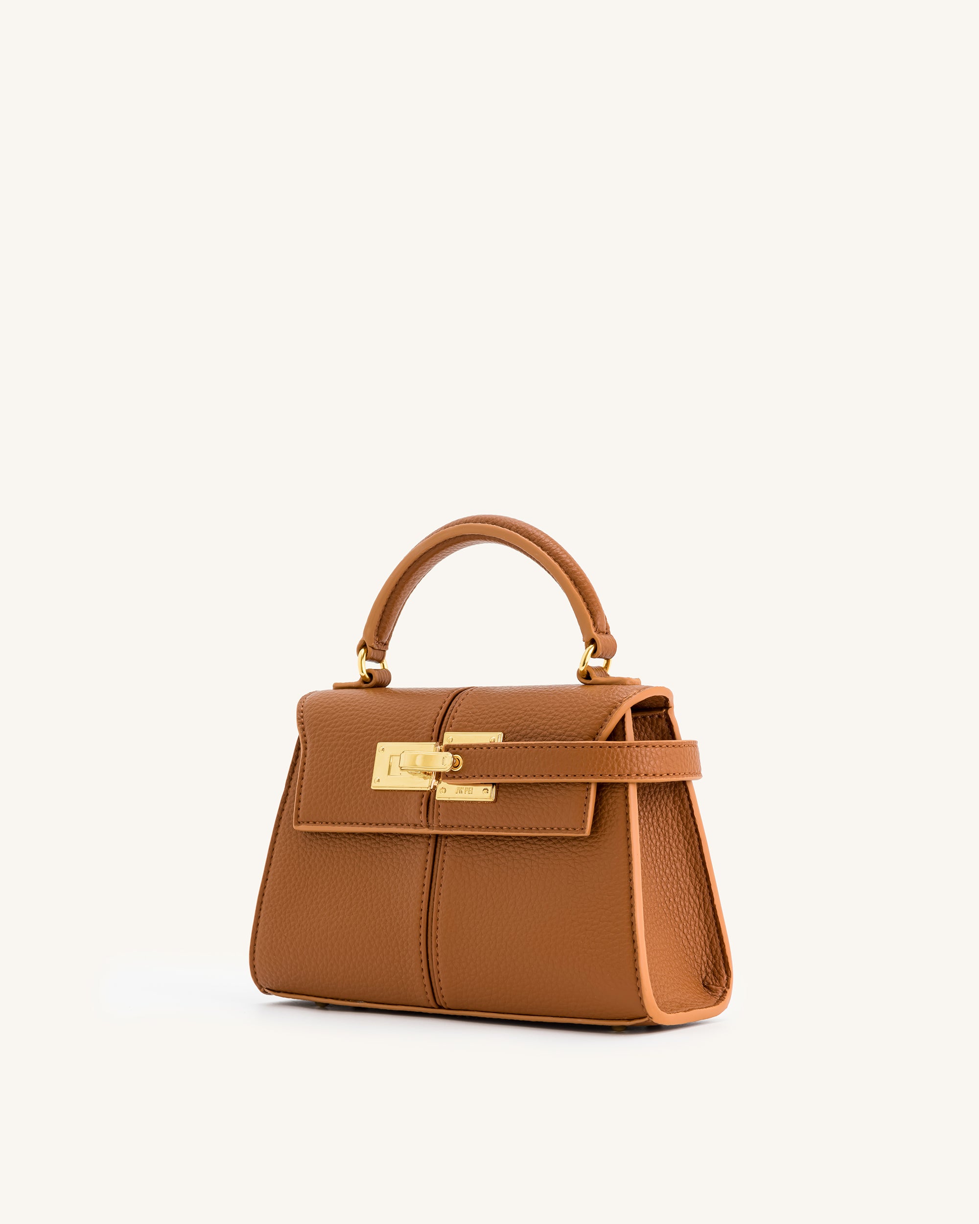 Elise Top Handle Bag - Brown | JW PEI