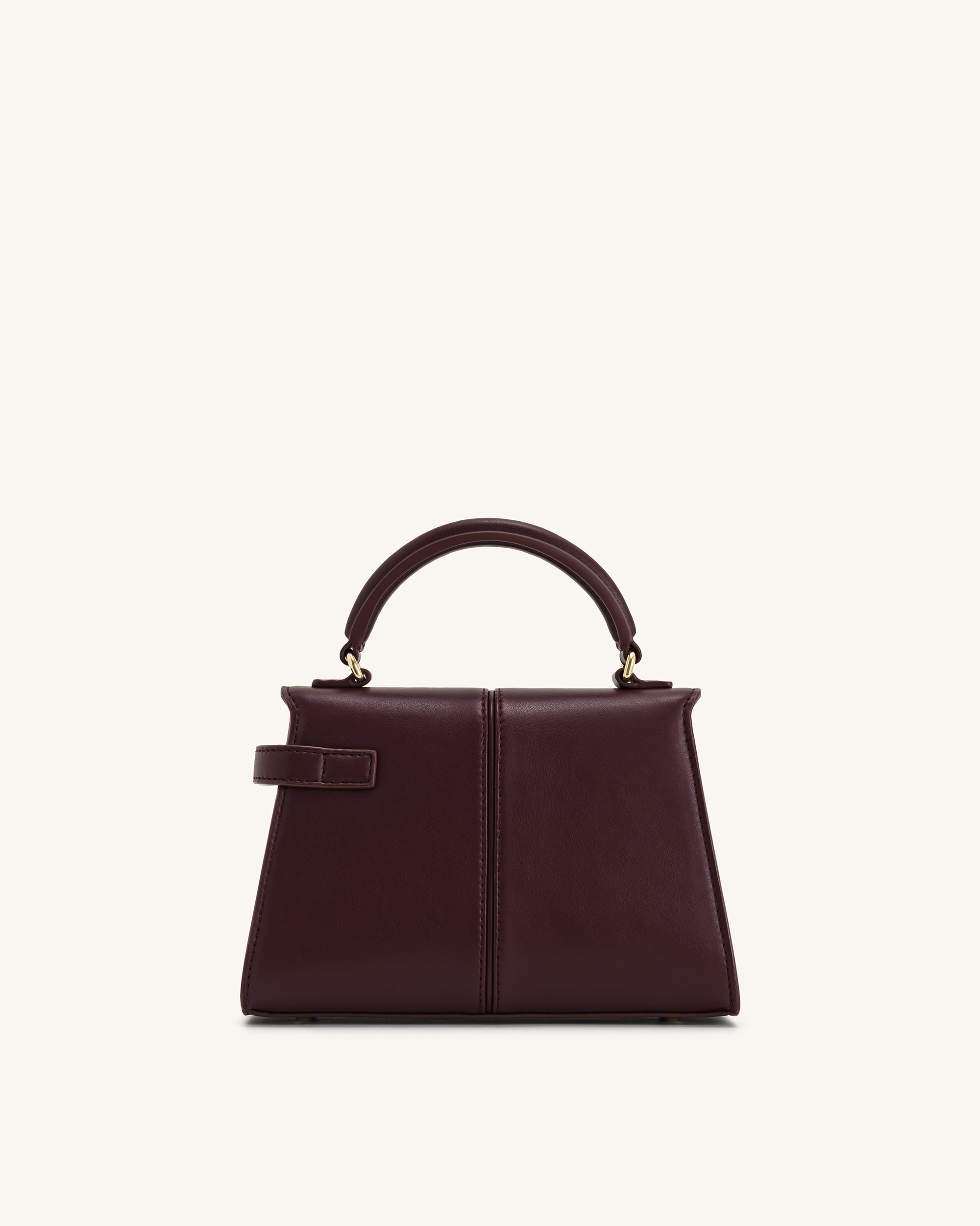 Elise Top Handle Bag - Deep Burgundy | JW PEI