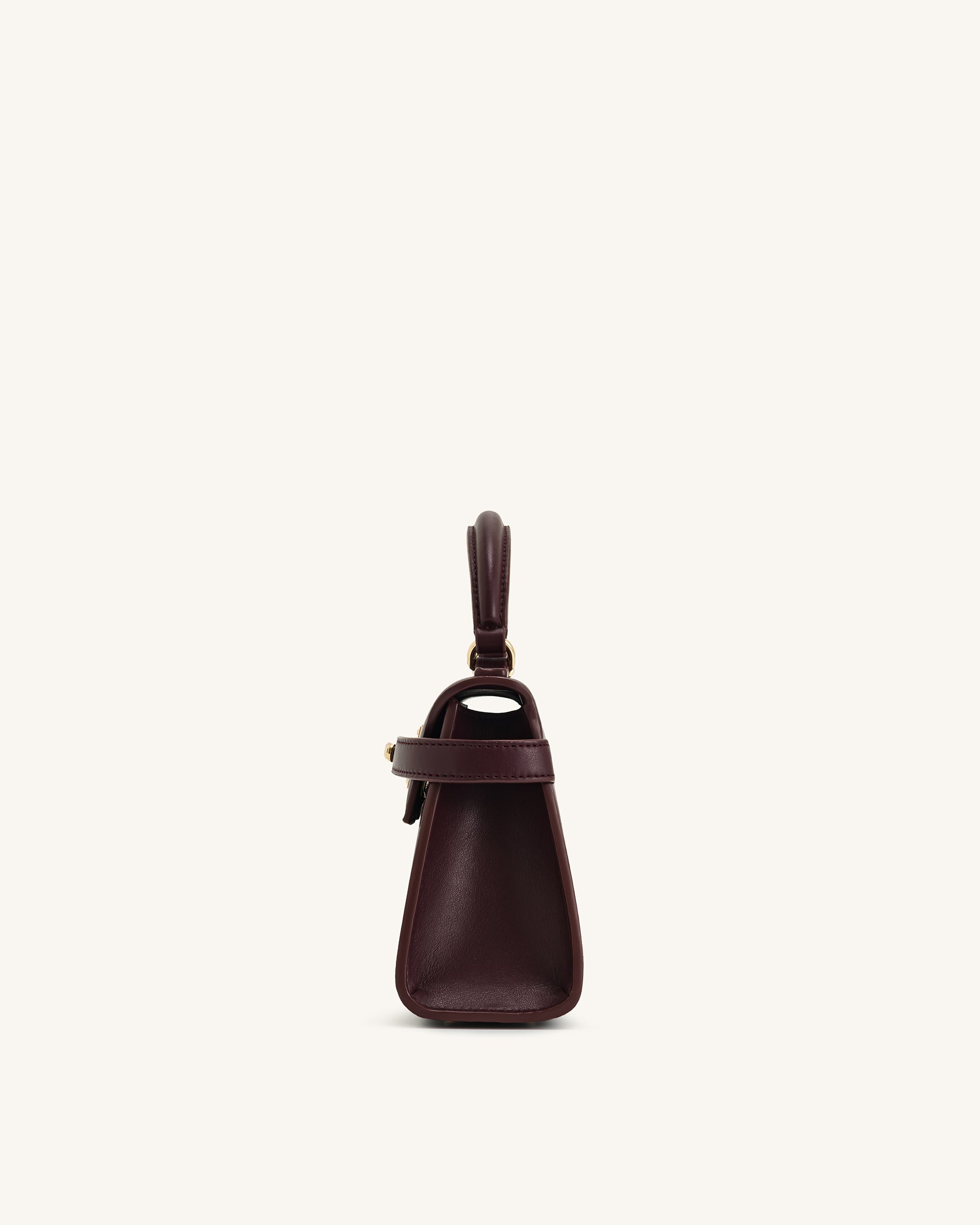 Elise Top Handle Bag - Deep Burgundy | JW PEI