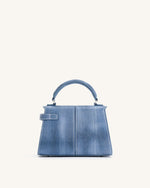 Elise Top Handle Bag - Blue