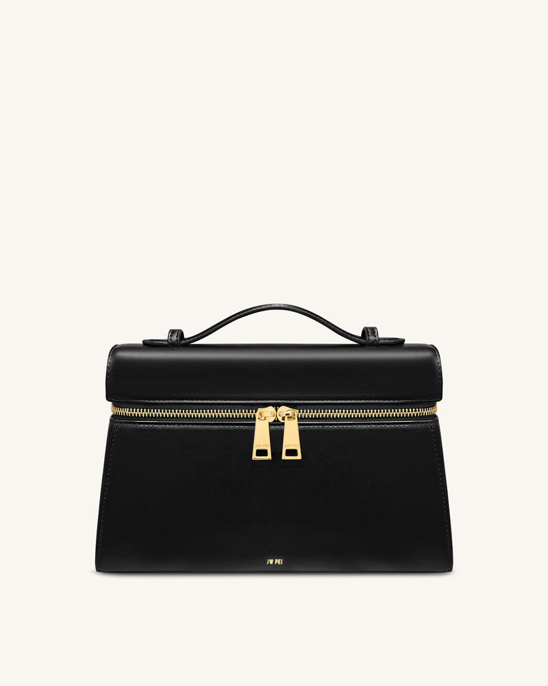 Thea Large Top Handle Bag - Black