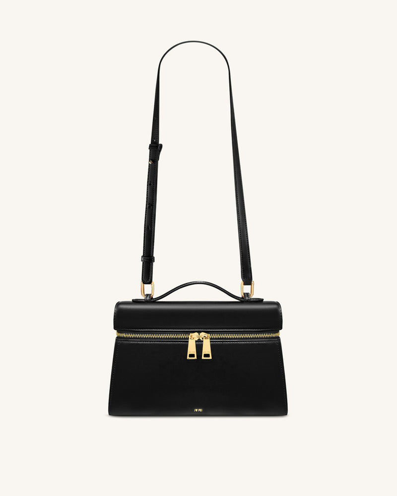Thea Large Top Handle Bag - Black