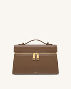 Thea Large Top Handle Bag - Mocha Brown
