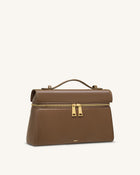 Thea Large Top Handle Bag - Mocha Brown