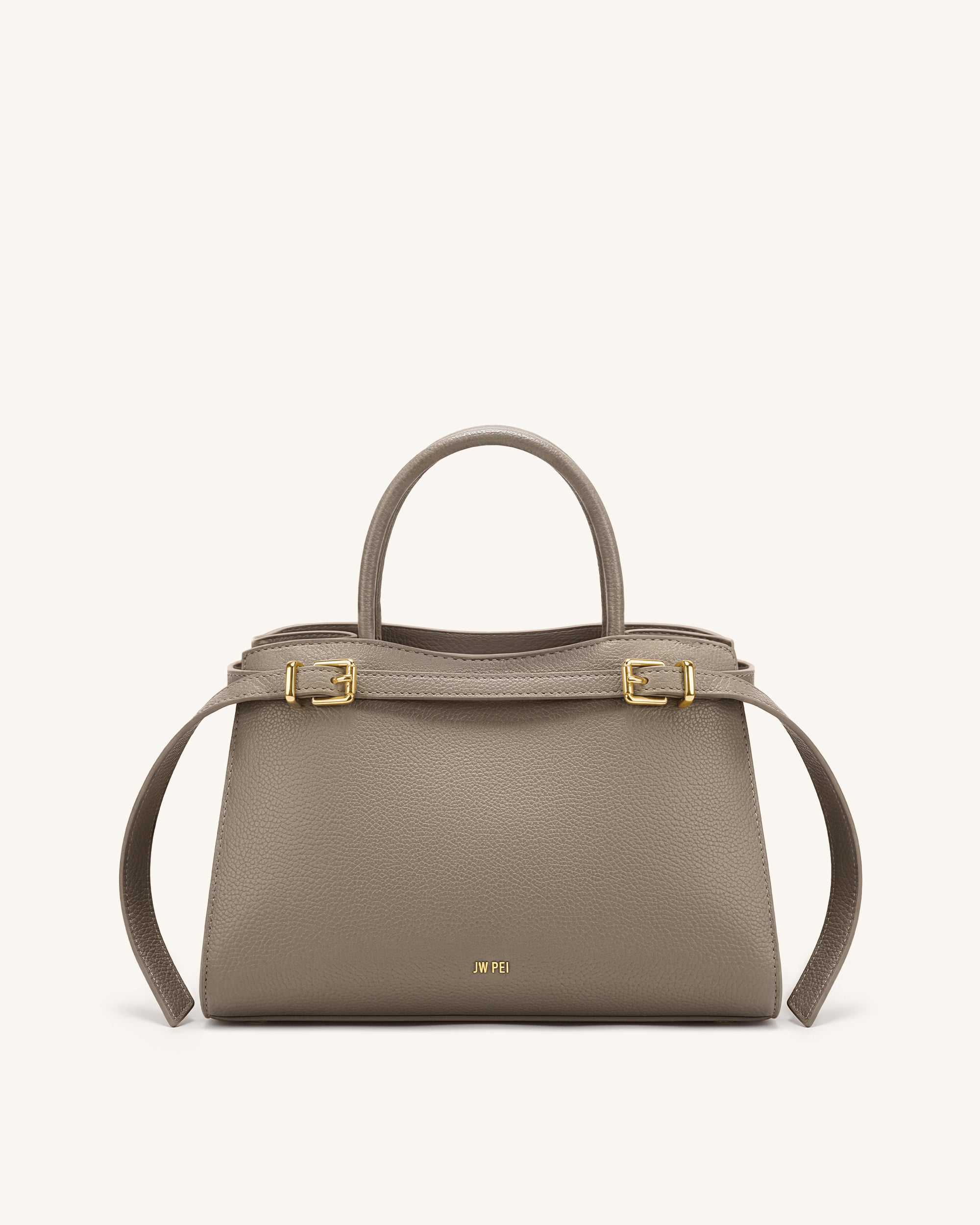 Ella Structured Tote - Taupe